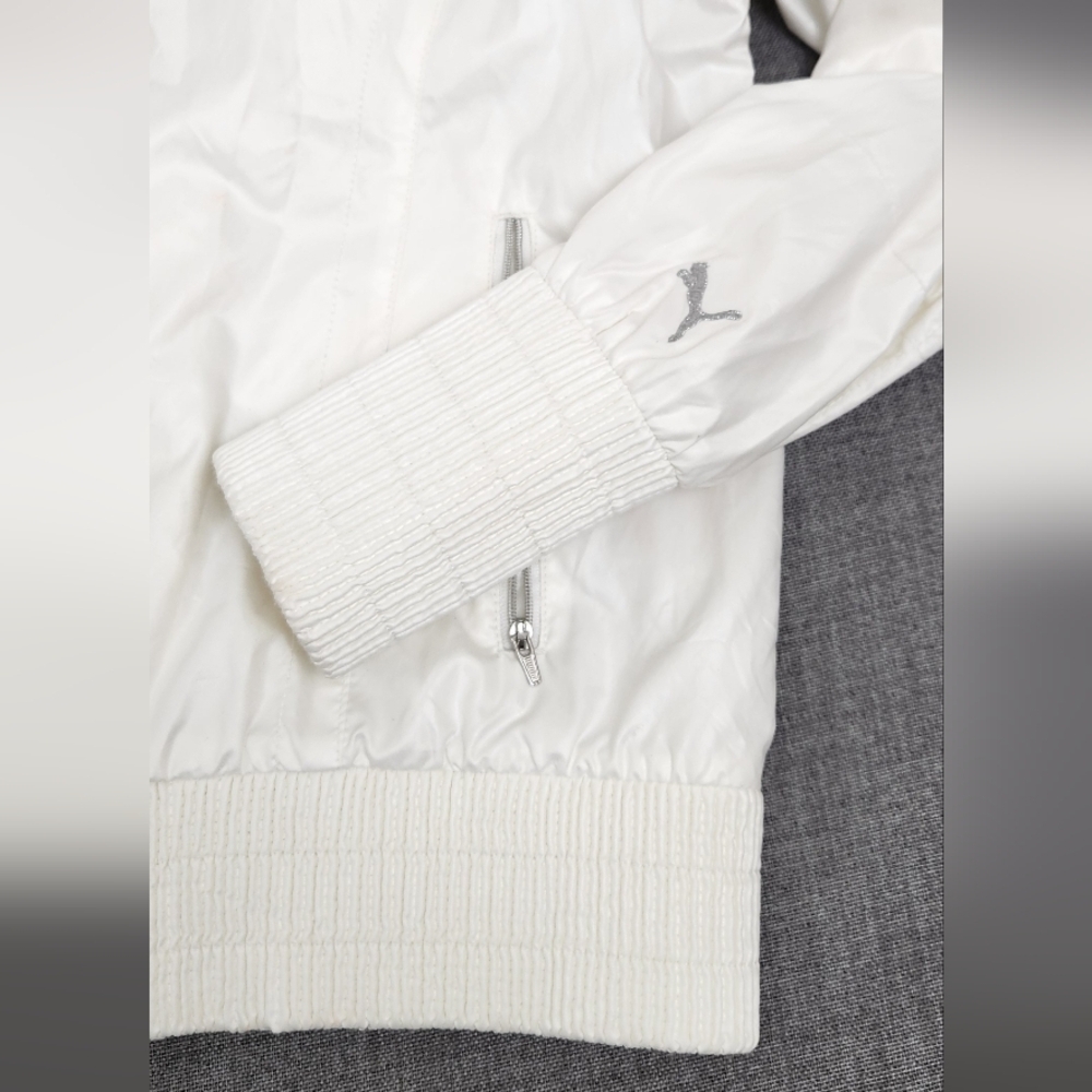 Puma × Ferrari Racing White And Grey Zip Up Jacket. XL - Picture 3 of 8